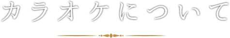 カラオケについて